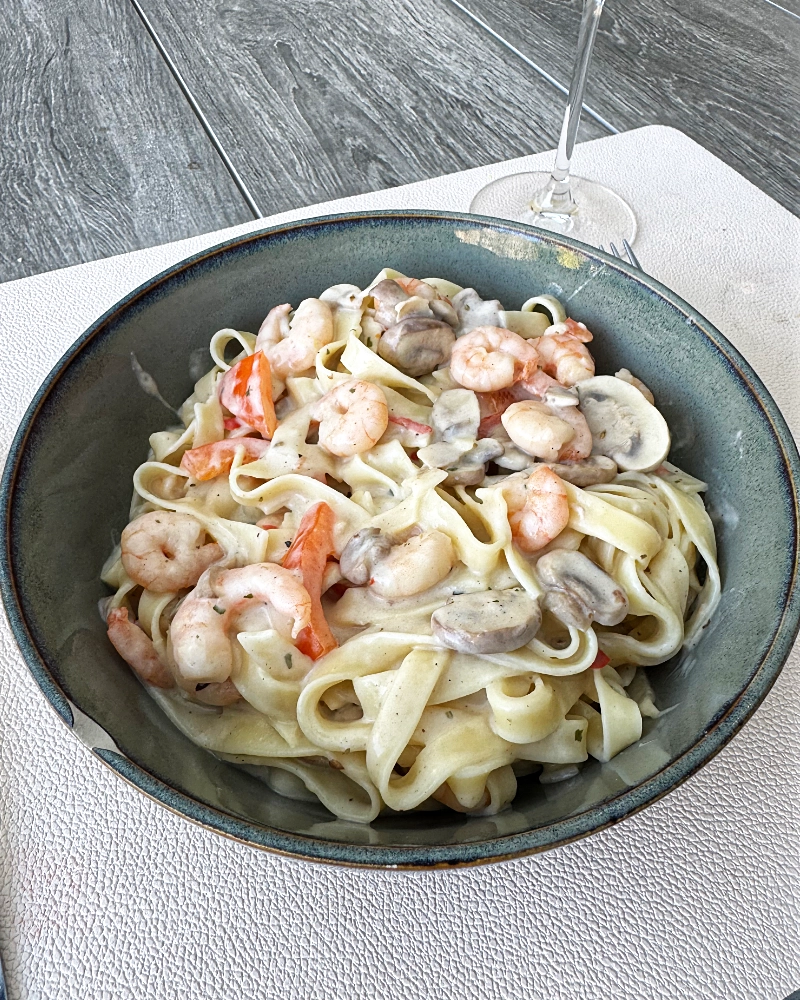 Pasta met Garnalen